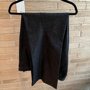 Lane Bryant Sz 22 Black Pants w/ Silver Detail